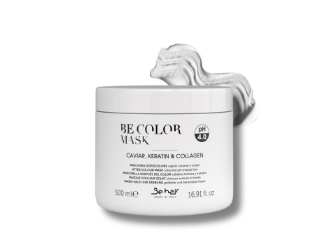 BE HAIR BE COLOR Mask maska nawilżająca do włosów farbowanych 500 ml - 2