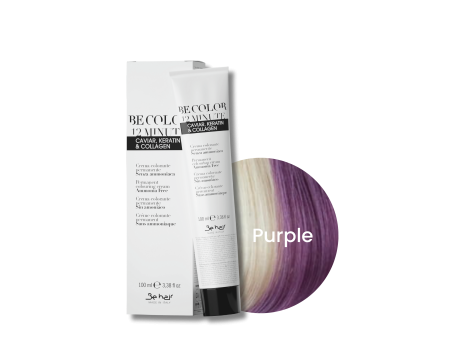 BE HAIR BE COLOR Toner Metal toner bez amoniaku 100 ml | Purple