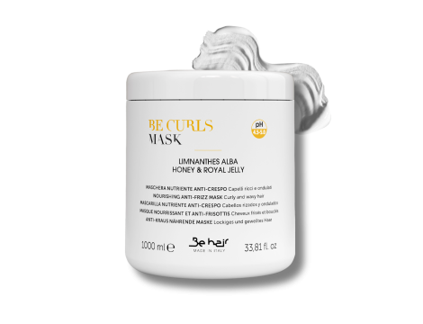 BE HAIR BE CURLS Nourishing Anti-frizz maska do włosów kręconych 1000 ml - 2