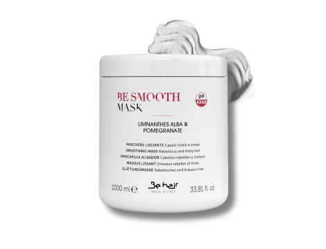 BE HAIR BE SMOOTH Smooting Mask maska wygładzająca do włosów 1000 ml - 2