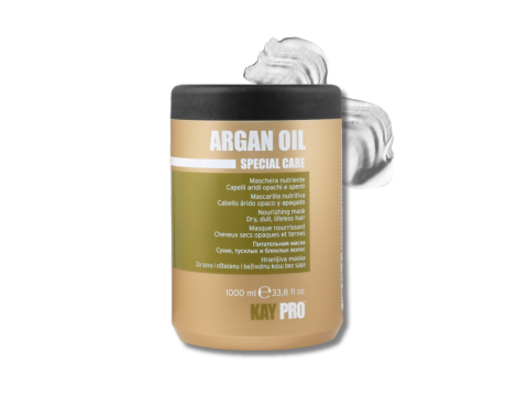 KAYPRO ARGAN OIL maska wzmacniająca do włosów z olejkiem agranowym 1000 ml - 2