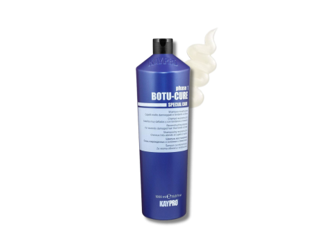KAYPRO BOTU-CURE faza 1 szampon odbudowujący do włosów zniszczonych 1000 ml - 2