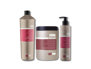 KAYPRO CURL zestaw loki | szampon 1000 ml + odżywka 1000 ml + krem 200 ml