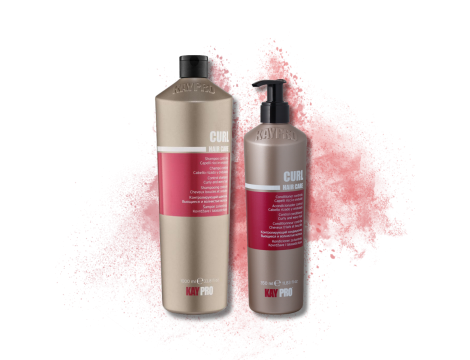 KAYPRO CURL zestaw loki | szampon 1000 ml + odżywka 350 ml - 2