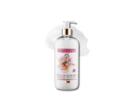KAYPRO KAY BATH żel pod prysznic z mlekiem owsianym ekstrakt althea 500 ml - 2