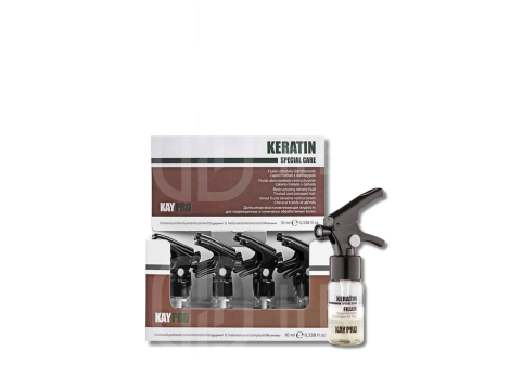 KAYPRO KERATIN Filler kuracja regenerująca do włosów ampułki 12 x 10 ml
