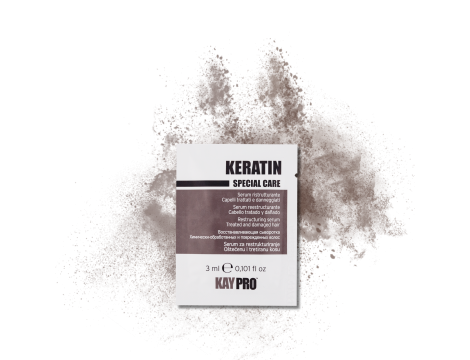 KAYPRO KERATIN serum regenerujące do włosów zniszczonych z keratyną 3 ml - 2