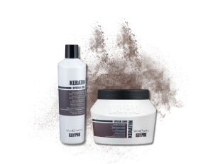 KAYPRO KERATIN zestaw | szampon 350 ml + maska 500 ml - image 2