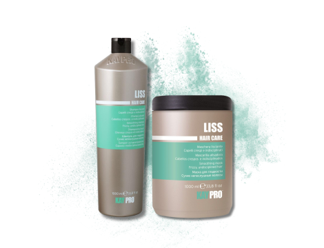 KAYPRO LISS zestaw | szampon 1000 ml + maska 1000 ml - 2