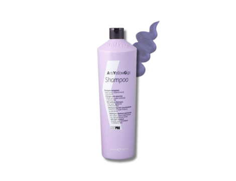 KAYPRO NOYELLOWGIGS szampon neutralizujący do włosów blond 1000 ml - 2