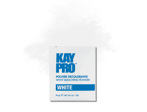 KAYPRO WHITE rozjaśniacz do włosów do 5-6 tonów Biały 30 g - 2