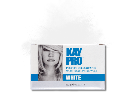 KAYPRO WHITE rozjaśniacz do włosów do 5-6 tonów Biały 500 g - 2