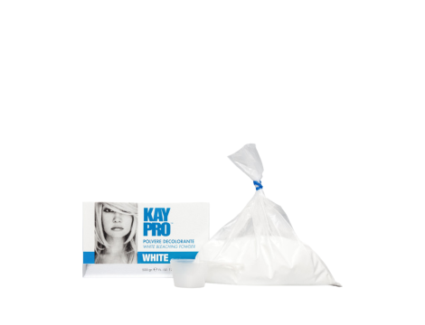 KAYPRO WHITE rozjaśniacz do włosów do 5-6 tonów Biały 500 g - 4