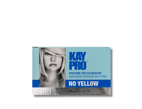 KAYPRO NO YELLOW rozjaśniacz bezpyłowy do 5-6 tonów Niebieski 500 g