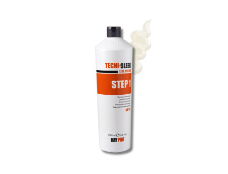 KAYPRO TECNI-SLEEK 1 szampon przygotowujący do prostowania włosów 1000 ml - 2