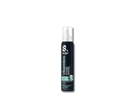 SEGO VITAMINS pianka do włosów z witaminami Ultra Mocne Utrwalenie 200 ml