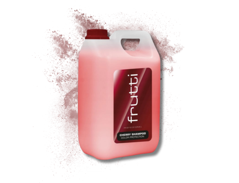 FRUTTI PROFESSIONAL CHERRY szampon wiśniowy do włosów farbowanych 5000 ml - 2