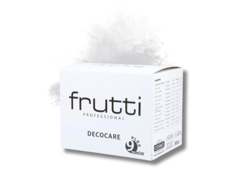 FRUTTI PROFESSIONAL DECOCARE rozjaśniacz do włosów z Plex do 9 tonów 500 g - 2