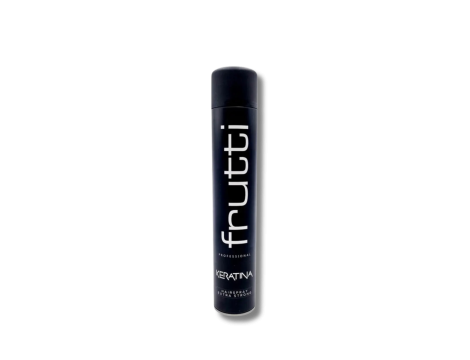 FRUTTI PROFESSIONAL KERATINA lakier do włosów z keratyną super mocny 750 ml