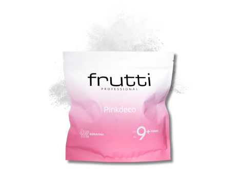 FRUTTI PROFESSIONAL PINKDECO rozjaśniacz z keratyną do 9 tonów 500 g - 2