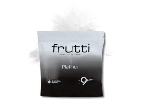 FRUTTI PROFESSIONAL PLATINER rozjaśniacz z węglem bambusowym 9 tonów 500 g - image 2