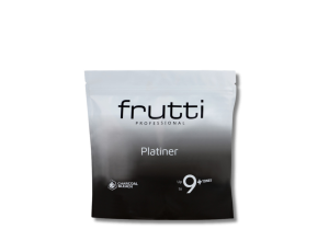 FRUTTI PROFESSIONAL PLATINER rozjaśniacz z węglem bambusowym 9 tonów 500 g