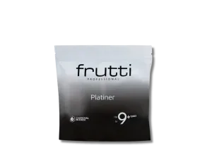 FRUTTI PROFESSIONAL PLATINER rozjaśniacz z węglem bambusowym 9 tonów 500 g