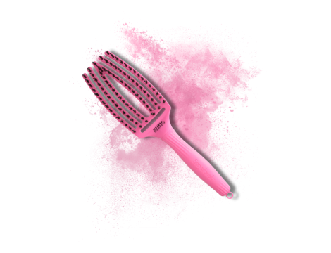 OLIVIA GARDEN FINGERBRUSH DOLCE VITA szczotka do włosów | Granita Pink - 2