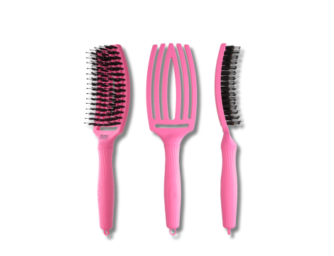 OLIVIA GARDEN FINGERBRUSH DOLCE VITA szczotka do włosów | Granita Pink - 3