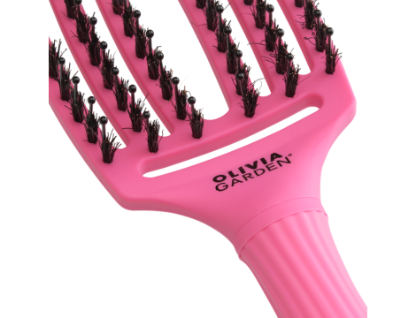 OLIVIA GARDEN FINGERBRUSH DOLCE VITA szczotka do włosów | Granita Pink - 4