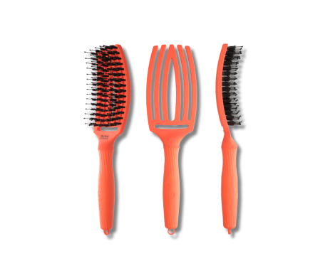 OLIVIA GARDEN FINGERBRUSH DOLCE VITA szczotka do włosów | Orange Spritz - 3