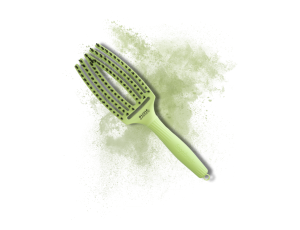 OLIVIA GARDEN FINGERBRUSH DOLCE VITA szczotka do włosów | Green Pistachio - image 2