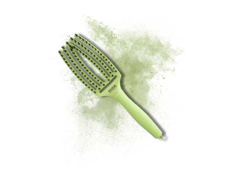 OLIVIA GARDEN FINGERBRUSH DOLCE VITA szczotka do włosów | Green Pistachio - 2