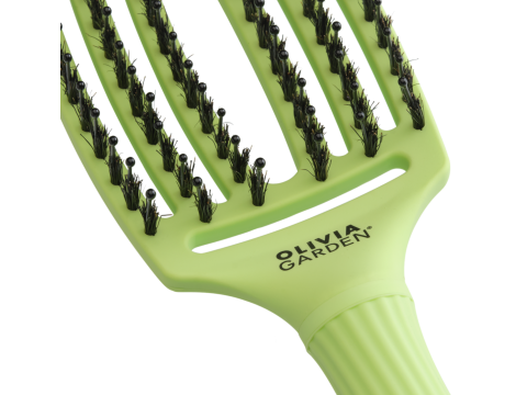 OLIVIA GARDEN FINGERBRUSH DOLCE VITA szczotka do włosów | Green Pistachio - 4