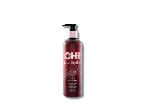 FAROUK CHI ROSE HIP OIL szampon ochronny do włosów farbowanych 340 ml