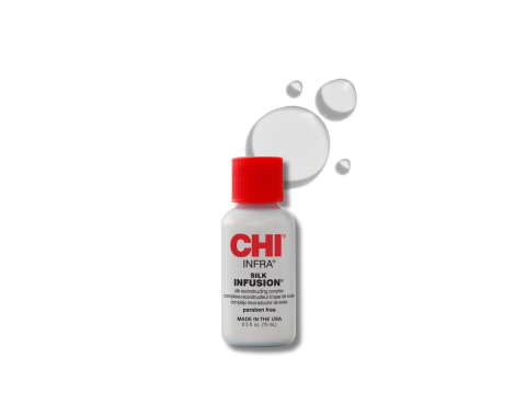 FAROUK CHI INFRA Silk Infusion jedwab naturalny odżywka regenerująca 15 ml - 2