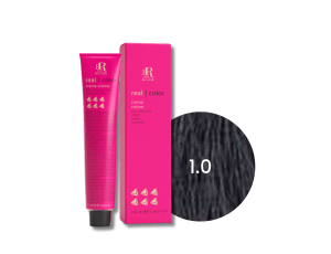RR LINE REAL COLOR profesjonalna farba do włosów w kremie 100 ml | 1.0