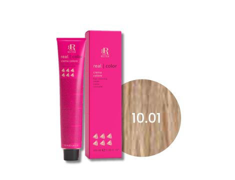 RR LINE REAL COLOR profesjonalna farba do włosów w kremie 100 ml | 10.01