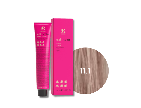 RR LINE REAL COLOR profesjonalna farba do włosów w kremie 100 ml | 11.1