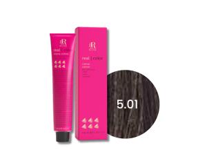 RR LINE REAL COLOR profesjonalna farba do włosów w kremie 100 ml | 5.01