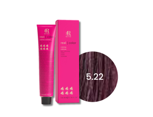 RR LINE REAL COLOR profesjonalna farba do włosów w kremie 100 ml | 5.22