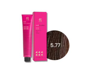 RR LINE REAL COLOR profesjonalna farba do włosów w kremie 100 ml | 5.77