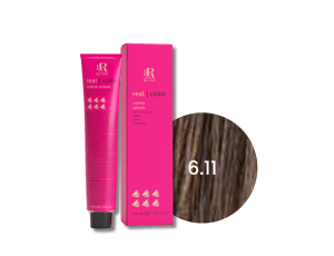 RR LINE REAL COLOR profesjonalna farba do włosów w kremie 100 ml | 6.11