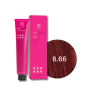 RR LINE REAL COLOR profesjonalna farba do włosów w kremie 100 ml | 6.66 - 2