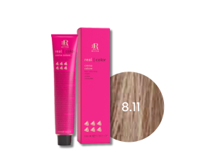 RR LINE REAL COLOR profesjonalna farba do włosów w kremie 100 ml | 8.11