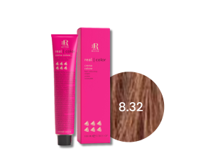 RR LINE REAL COLOR profesjonalna farba do włosów w kremie 100 ml | 8.32