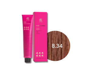 RR LINE REAL COLOR profesjonalna farba do włosów w kremie 100 ml | 8.34