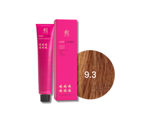 RR LINE REAL COLOR profesjonalna farba do włosów w kremie 100 ml | 9.3