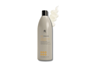 RR LINE REAL KERATIN szampon odbudowujący do włosów zniszczonych 1000 ml - image 2
