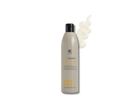 RR LINE REAL KERATIN szampon odbudowujący do włosów zniszczonych 350 ml - 2